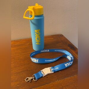Hoka Water Bottle with Lanyard